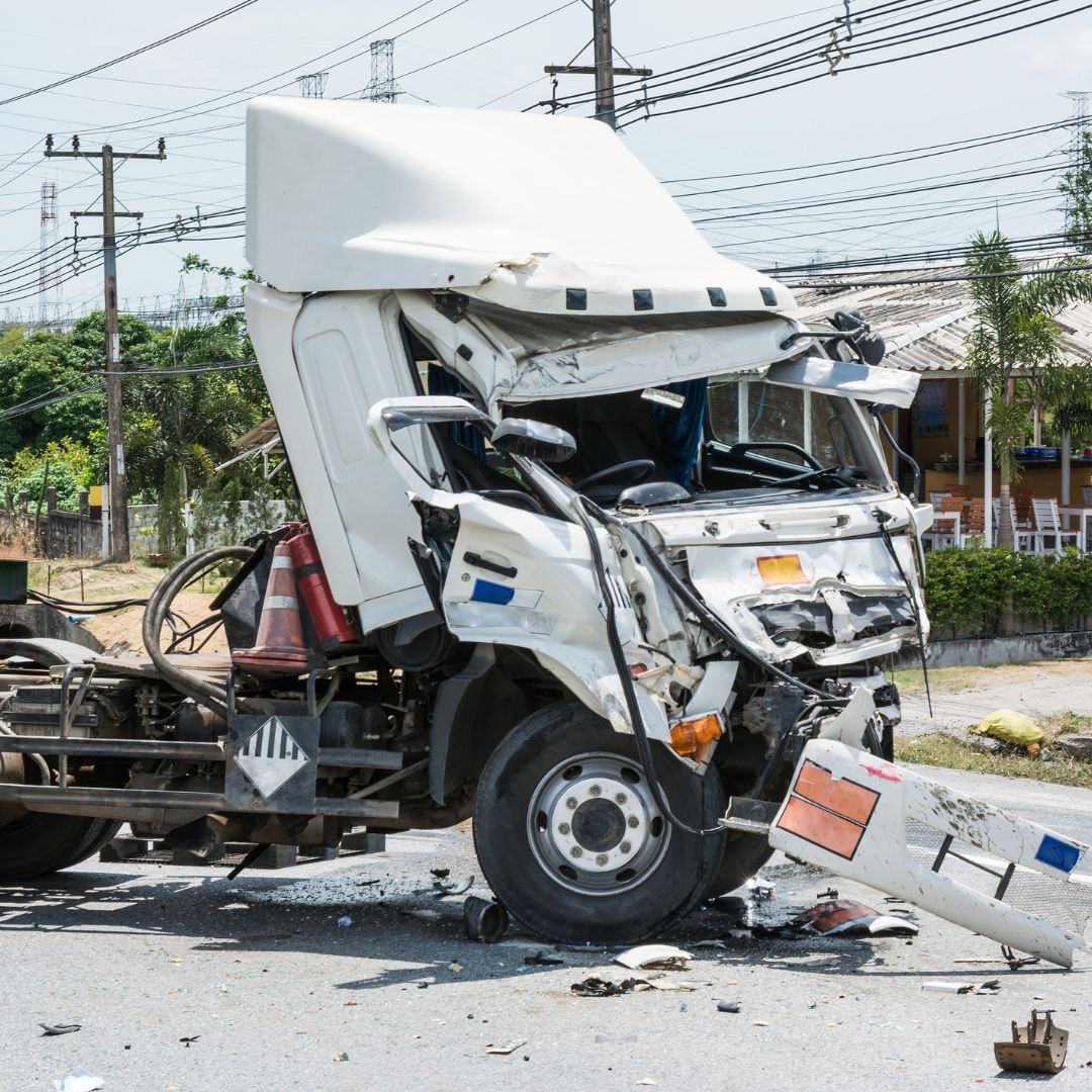 Professional Claim Team Inspecting Truck